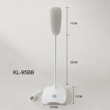 Load image into Gallery viewer, Office Desk LED Table Lamp USB Rechargeable Battery Bright Lamp Eye Care Mini Flex Room Desk Children's Lamp Bedroom Nightstand Decorative Table Lamp Cute Study Lamps for Bedroom Décor
