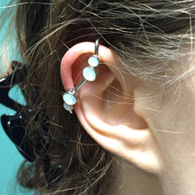 Load image into Gallery viewer, Aurora Gem Illusion Non Pierced Industrial Barbell
