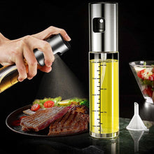 将图片加载到图库查看器，Oil Spray Bottle Dispenser Sprayer Olive Kitchen Accessories Gadget Cooking BBQ Barbeque Tools Utensils Sets Oil Spritzer for Salad BBQ Retro Portable Cooking Frying Barbeque Oil Spray Meat Grilling Spray Bottle For BBQ
