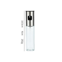 将图片加载到图库查看器，Oil Spray Pot Oil Sprayer For Cooking Spray Bottle Barbecue Multi-Function Air Fryer Glass Oil Spray Bottle Oil Bottle Dispenser Spray Bottle for BBQ Glass Spray Bottle for BBQ Salad Baking Grilling Roasting Frying
