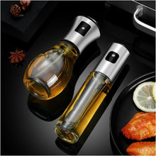 将图片加载到图库查看器，Oil Spray Pot Oil Sprayer For Cooking Spray Bottle Barbecue Multi-Function Air Fryer Glass Oil Spray Bottle Oil Bottle Dispenser Spray Bottle for BBQ Glass Spray Bottle for BBQ Salad Baking Grilling Roasting Frying
