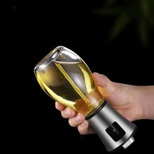 将图片加载到图库查看器，Oil Spray Pot Oil Sprayer For Cooking Spray Bottle Barbecue Multi-Function Air Fryer Glass Oil Spray Bottle Oil Bottle Dispenser Spray Bottle for BBQ Glass Spray Bottle for BBQ Salad Baking Grilling Roasting Frying
