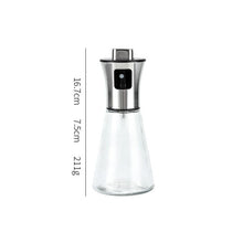 将图片加载到图库查看器，Oil Spray Pot Oil Sprayer For Cooking Spray Bottle Barbecue Multi-Function Air Fryer Glass Oil Spray Bottle Oil Bottle Dispenser Spray Bottle for BBQ Glass Spray Bottle for BBQ Salad Baking Grilling Roasting Frying
