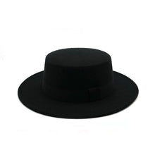Load image into Gallery viewer, One Size Winter Autumn Cotton Women Men Fedoras Lady Retro Wide Brim  Hat Belt Fedora Hat Top Lightweight Caps Everyday Wear Hats Summer Sun Hat
