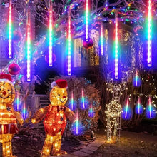 Load image into Gallery viewer, Outdoor Solar Meteor Christmas String Lights
