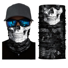 Load image into Gallery viewer, Outdoor Sport Seamless Bandanas Neck Warmer Buffe Face Shield Motorcycle Cycling Balaclava Headband Mask Hiking Fishing Scarf Bandanas Women Men Neck Gaiter Cover Turban Multipurpose Balaclava Elastic UV Face Shields for Women
