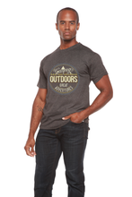 将图片加载到图库查看器，Outdoors Men's Bamboo Viscose/Organic Cotton Short Sleeve Graphic T-Shirt
