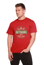 将图片加载到图库查看器，Outdoors Men's Bamboo Viscose/Organic Cotton Short Sleeve Graphic T-Shirt
