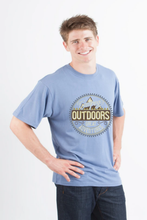 将图片加载到图库查看器，Outdoors Men's Bamboo Viscose/Organic Cotton Short Sleeve Graphic T-Shirt
