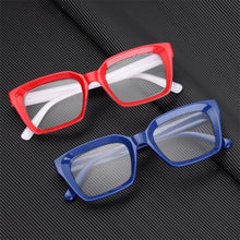 Load image into Gallery viewer, Oversized  Square Reading Glasses  For Men Women Portable Large Frame High Definition Computer Gaming Eyeglasses Eye Protection Eyewear Diopter 0~+ 3.00
