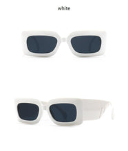 将图片加载到图库查看器，Oversized Square Sunglasses Classic Square Sunglasses For Men &amp; Women Sun Glasses In Snake Pattern For Traveling Shades Female
