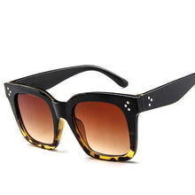 Load image into Gallery viewer, Oversized Women Square Retro Sunglasses Women Elegant Glasses For Women Luxury Eyeglasses Design Women/Men Ladies Fashion Comfortable Sunglasses
