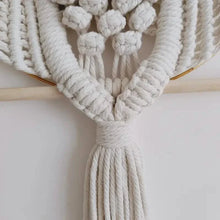 Load image into Gallery viewer, Owl Macrame Home Tapestry Boho Tapestry Wall Hanging
