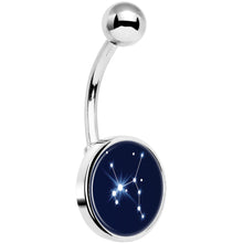 Load image into Gallery viewer, Zodiac Constellation Sagittarius Belly Ring
