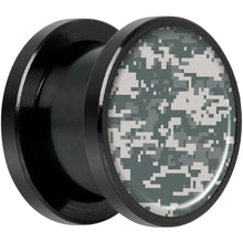 将图片加载到图库查看器，Digital Camo Print Black Anodized Screw Fit Plug Set 1/2
