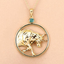 Load image into Gallery viewer, 0.23 Carat Genuine Emerald .925 Sterling Silver Pendant
