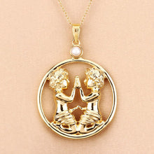 Load image into Gallery viewer, 0.45 Carat Genuine Pearl .925 Sterling Silver Pendant
