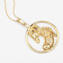 Load image into Gallery viewer, 0.03 Carat Genuine White Diamond .925 Sterling Silver Pendant
