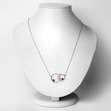 将图片加载到图库查看器，0.70 Carat Genuine Ruby .925 Sterling Silver Pendant
