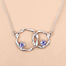 Load image into Gallery viewer, 0.38 Carat Genuine Tanzanite .925 Sterling Silver Pendant
