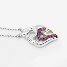 Load image into Gallery viewer, 0.28 Carat Genuine Ruby .925 Sterling Silver Pendant
