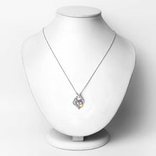 Load image into Gallery viewer, 0.28 Carat Genuine Tanzanite .925 Sterling Silver Pendant

