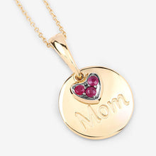 Load image into Gallery viewer, 0.20 Carat Genuine Ruby .925 Sterling Silver Pendant
