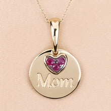 Load image into Gallery viewer, 0.20 Carat Genuine Ruby .925 Sterling Silver Pendant
