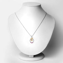 Load image into Gallery viewer, 0.14 Carat Genuine Ruby .925 Sterling Silver Pendant
