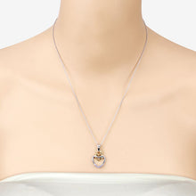 Load image into Gallery viewer, 0.14 Carat Genuine Tanzanite .925 Sterling Silver Pendant
