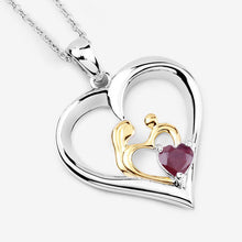 Load image into Gallery viewer, 0.50 Carat Genuine Ruby .925 Sterling Silver Pendant
