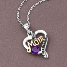 将图片加载到图库查看器，0.48 Carat Genuine Amethyst and Black Spinel .925 Sterling Silver Pendant
