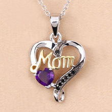 将图片加载到图库查看器，0.48 Carat Genuine Amethyst and Black Spinel .925 Sterling Silver Pendant
