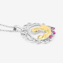 Load image into Gallery viewer, 0.14 Carat Genuine Ruby .925 Sterling Silver Pendant
