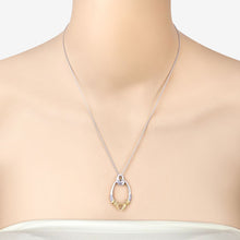Load image into Gallery viewer, 0.18 Carat Genuine Tanzanite .925 Sterling Silver Pendant
