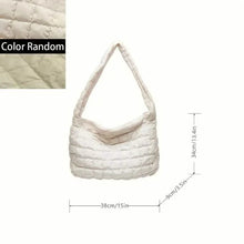 Load image into Gallery viewer, Padded Argyle Quilted Crossbody Hobo Bag
