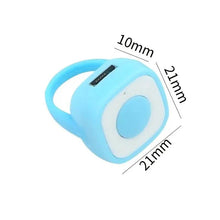 将图片加载到图库查看器，Page Turner Remote Camera Shutter Selfie Fingertip Video Controller
