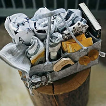 将图片加载到图库查看器，Parker Baby Diaper Caddy - Nursery Storage Bin and Car Organizer for Diapers and Baby Wipes
