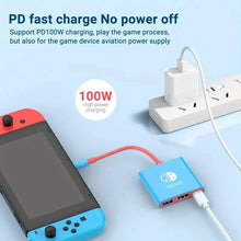 将图片加载到图库查看器，PD100W Docking Station For Nintendo Switch
