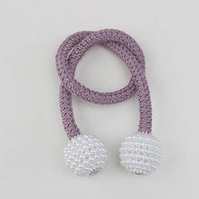 Load image into Gallery viewer, Pearl Magnetic Curtain Clip Curtain Holder Tieback Buckle Clips Hanging Ball Buckle Tie Back Curtain Accessories Home Decor  Decorative Curtain Holdbacks Crystal Tie Backs For Curtains Curtain Holders For Window Draperies
