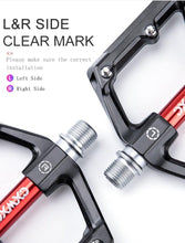将图片加载到图库查看器，Pedals Bicycle Aluminum Pedal Mountain Urban Road Parts Sealed Bearing Flat Platform All-Round Pedals Bike Accessories Advanced 4 Bearings Mountain Bike Pedals Platform Bicycle Flat Alloy Pedals

