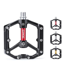 将图片加载到图库查看器，Pedals Flat Sealed Bearings Pedals For Bicycle Mountain Bike Pedals Platform Ultra Light Wide Aluminum Bicycle Pedal Mountain Bike Pedals Aluminum Bicycle Flat Platform Pedals Lightweight Non-Slip Sealed Bearing For Road Mountain
