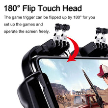 Load image into Gallery viewer, Perfect 6 Finger All-in-One Mobile Game Triggers Controller For Smartphones Mobile Along With Cooling Fan
