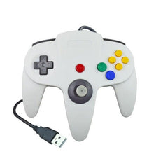 将图片加载到图库查看器，Perfect White M Shaped USB Wired Gamepad Classic Joystick Controller Compatible With Computer PC Laptop
