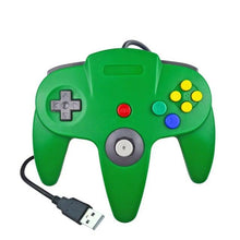 将图片加载到图库查看器，Perfect White M Shaped USB Wired Gamepad Classic Joystick Controller Compatible With Computer PC Laptop
