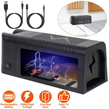 将图片加载到图库查看器，Pest Control Rechargeable Shock Mice Killer with 1800V High Voltage
