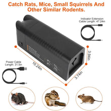 将图片加载到图库查看器，Pest Control Rechargeable Shock Mice Killer with 1800V High Voltage
