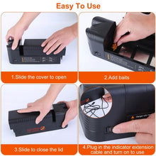 将图片加载到图库查看器，Pest Control Rechargeable Shock Mice Killer with 1800V High Voltage
