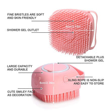 Load image into Gallery viewer, Pet Bath Brush Dog Scrubber
