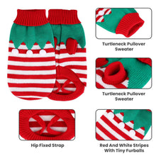 将图片加载到图库查看器，Pet Christmas Turtleneck Sweater
